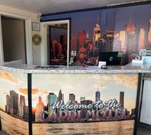Capri Motel Lobby
