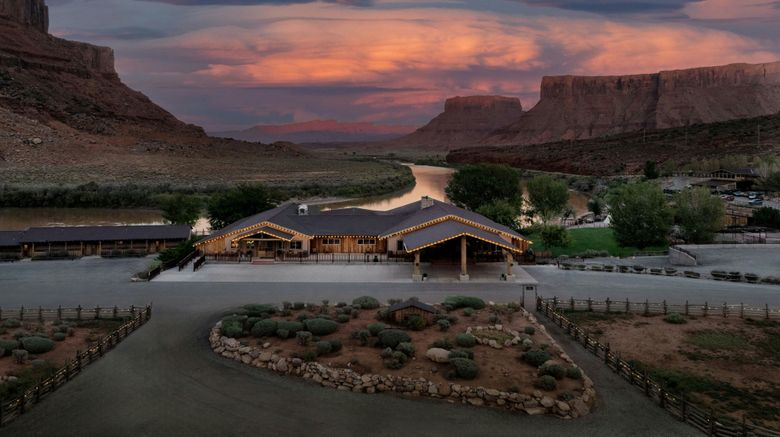 <b>Red Cliffs Lodge Moab Exterior</b>. Images powered by <a href="https://www.leonardoworldwide.com/" title="Leonardo Worldwide" target="_blank">Leonardo</a>.
