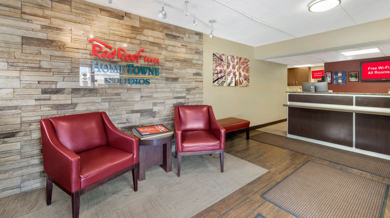 <b>Red Roof Inn Buffalo - Niagara Airport Lobby</b>. Images powered by <a href="https://www.leonardoworldwide.com/" title="Leonardo Worldwide" target="_blank">Leonardo</a>.