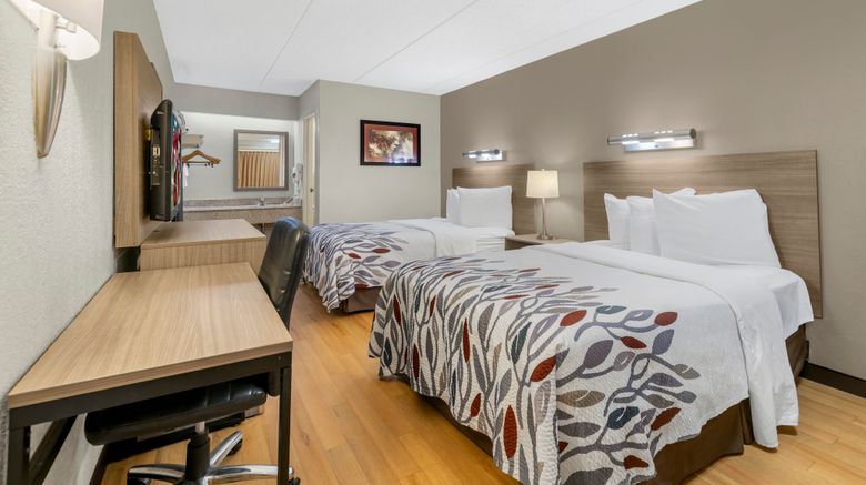 <b>Red Roof Inn Buffalo - Niagara Airport Room</b>. Images powered by <a href="https://www.leonardoworldwide.com/" title="Leonardo Worldwide" target="_blank">Leonardo</a>.