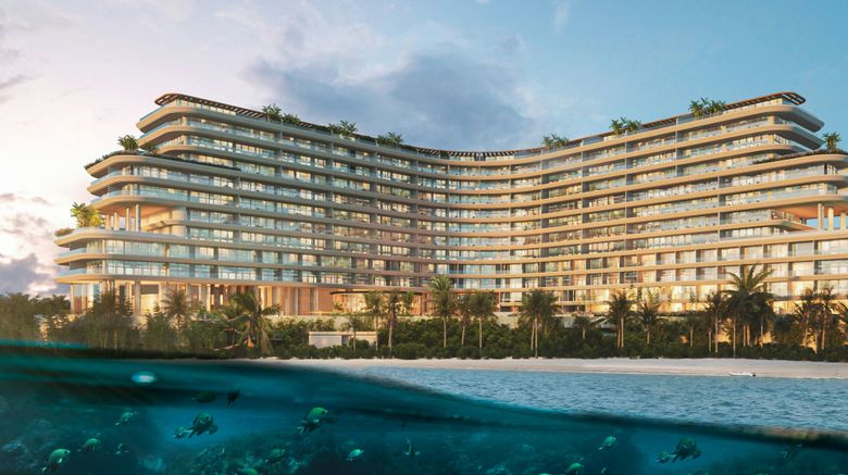 <b>St Regis Costa Mujeres Resort Exterior</b>. Images powered by <a href="https://www.leonardoworldwide.com/" title="Leonardo Worldwide" target="_blank">Leonardo</a>.