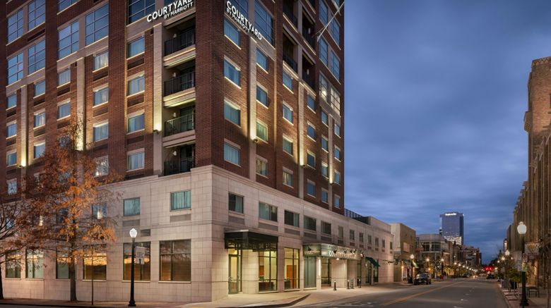 Courtyard Little Rock Downtown Exterior. Images powered by <a href="https://www.leonardoworldwide.com" target="_blank" rel="noopener">Leonardo</a>.