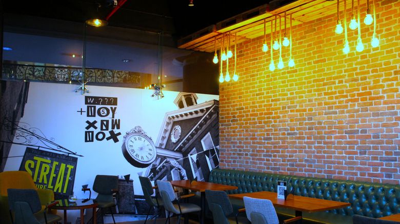 <b>DoubleTree by HLT Dubai Port Saeed Restaurant</b>. Images powered by <a href="https://www.leonardoworldwide.com/" title="Leonardo Worldwide" target="_blank">Leonardo</a>.