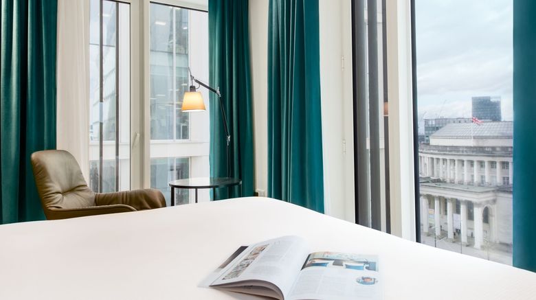 <b>Motel One Manchester-St Peter's Square Exterior</b>. Images powered by <a href="https://www.leonardoworldwide.com/" title="Leonardo Worldwide" target="_blank">Leonardo</a>.