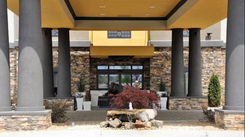 <b>Holiday Inn Express Ntl Fairground Area Exterior</b>. Images powered by <a href="https://www.leonardoworldwide.com/" title="Leonardo Worldwide" target="_blank">Leonardo</a>.