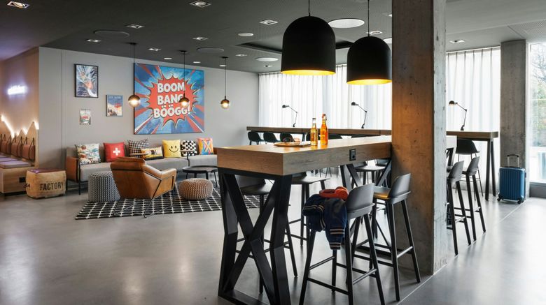 <b>Moxy Zurich Restaurant</b>. Images powered by <a href="https://www.leonardoworldwide.com/" title="Leonardo Worldwide" target="_blank">Leonardo</a>.