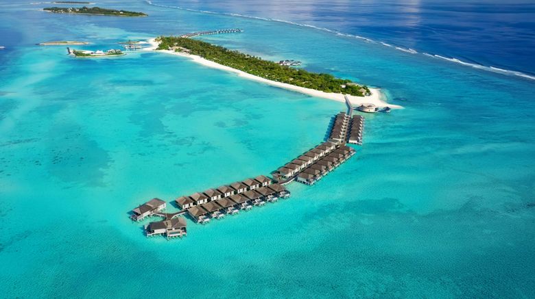 <b>Le Meridien Maldives Resort & Spa Exterior</b>. Images powered by <a href="https://www.leonardoworldwide.com/" title="Leonardo Worldwide" target="_blank">Leonardo</a>.