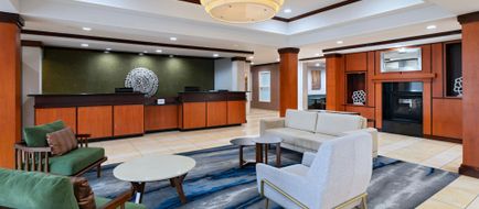 Fairfield Inn & Suites Tulsa Southeast Lobby