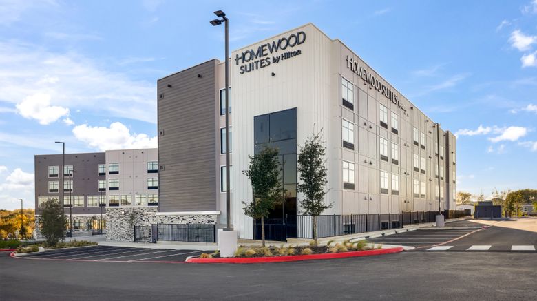 <b>Homewood Suites AUS Exterior</b>. Images powered by <a href="https://www.leonardoworldwide.com/" title="Leonardo Worldwide" target="_blank">Leonardo</a>.