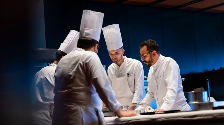 <b>La Maison Troisgros Restaurant</b>. Images powered by <a href="https://www.leonardoworldwide.com/" title="Leonardo Worldwide" target="_blank">Leonardo</a>.