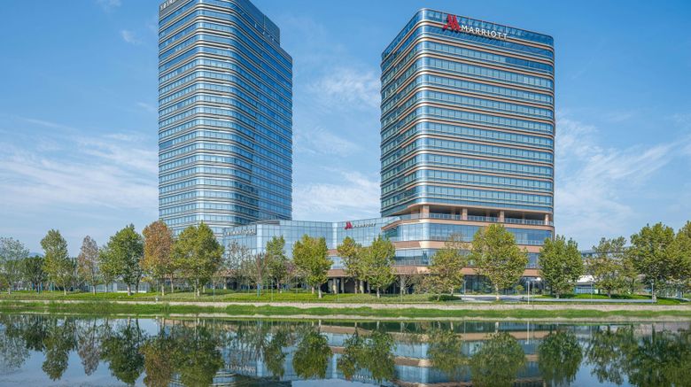 <b>Deqing Marriott Hotel Exterior</b>. Images powered by <a href="https://www.leonardoworldwide.com/" title="Leonardo Worldwide" target="_blank">Leonardo</a>.