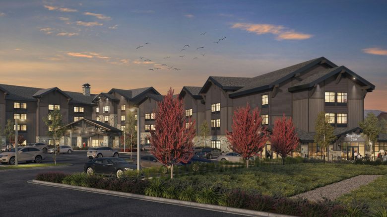 TownePlace Suites Steamboat Springs Exterior. Images powered by <a href="https://www.leonardoworldwide.com" target="_blank" rel="noopener">Leonardo</a>.