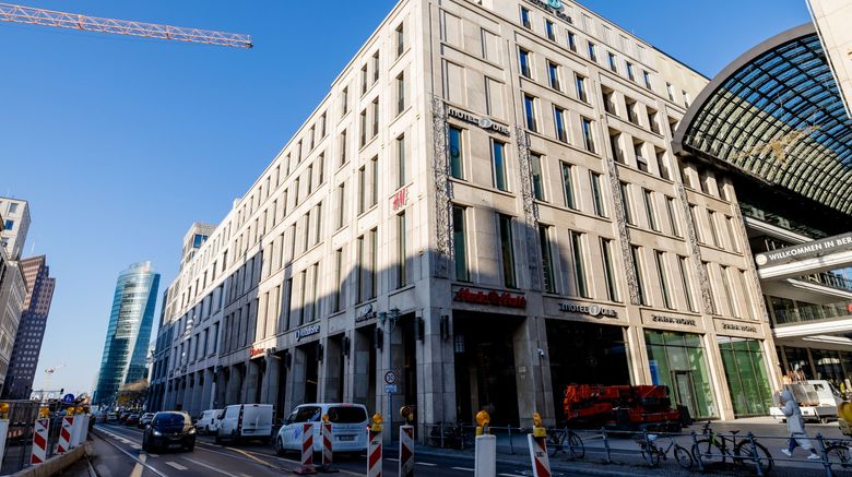 <b>Motel One Berlin-Potsdamer Platz Exterior</b>. Images powered by <a href="https://www.leonardoworldwide.com/" title="Leonardo Worldwide" target="_blank">Leonardo</a>.