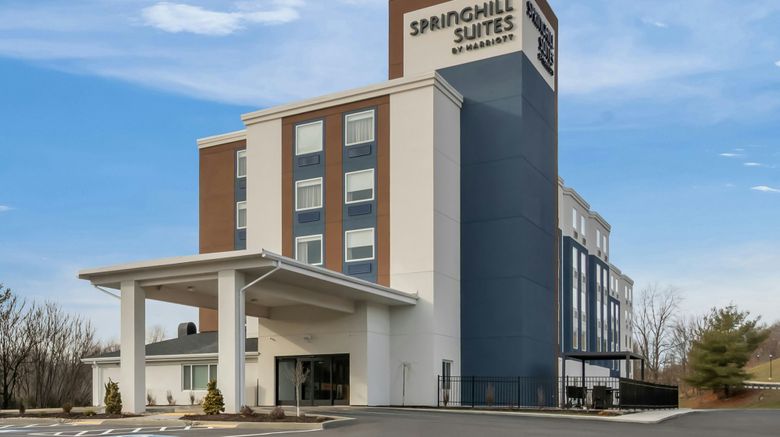 <b>SpringHill Suites Pittsburgh Airport Exterior</b>. Images powered by <a href="https://www.leonardoworldwide.com/" title="Leonardo Worldwide" target="_blank">Leonardo</a>.