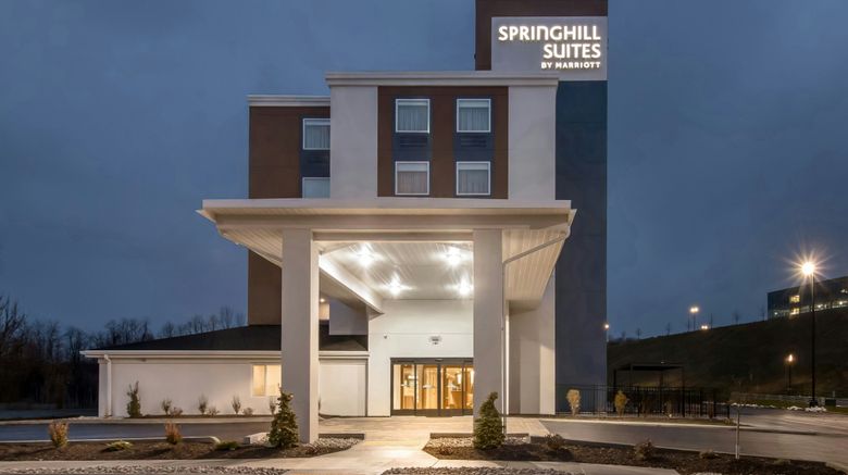 <b>SpringHill Suites Pittsburgh Airport Exterior</b>. Images powered by <a href="https://www.leonardoworldwide.com/" title="Leonardo Worldwide" target="_blank">Leonardo</a>.