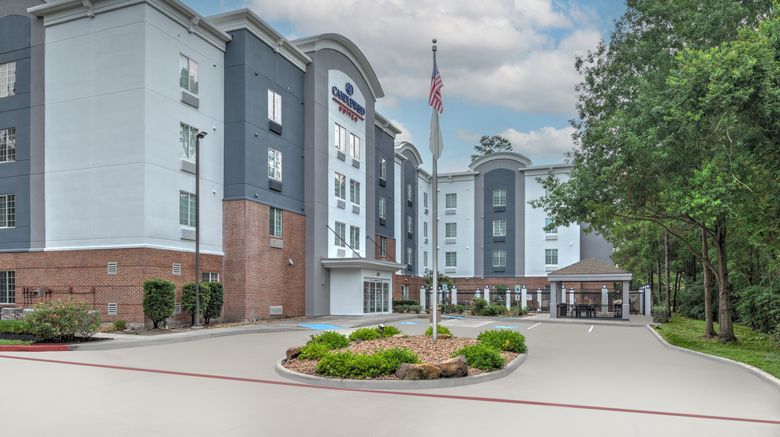 <b>Candlewood Suites The Woodlands Exterior</b>. Images powered by <a href="https://www.leonardoworldwide.com/" title="Leonardo Worldwide" target="_blank">Leonardo</a>.