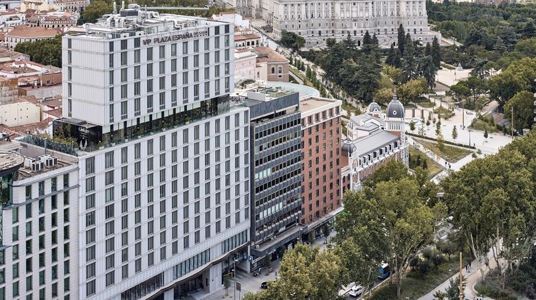 <b>VP Plaza Espana Design Hotel Exterior</b>. Images powered by <a href="https://www.leonardoworldwide.com/" title="Leonardo Worldwide" target="_blank">Leonardo</a>.