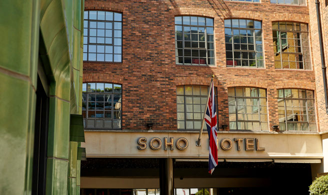 The Soho Hotel Exterior