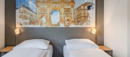 B&B Hotel Munchen-Schwabing Exterior