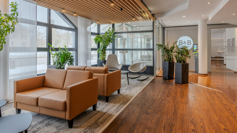 <b>B&B Hotel Munchen-Schwabing Lobby</b>. Images powered by <a href="https://www.leonardoworldwide.com/" title="Leonardo Worldwide" target="_blank">Leonardo</a>.