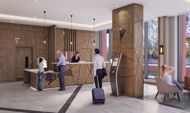 Maldron Hotel Croke Park Lobby