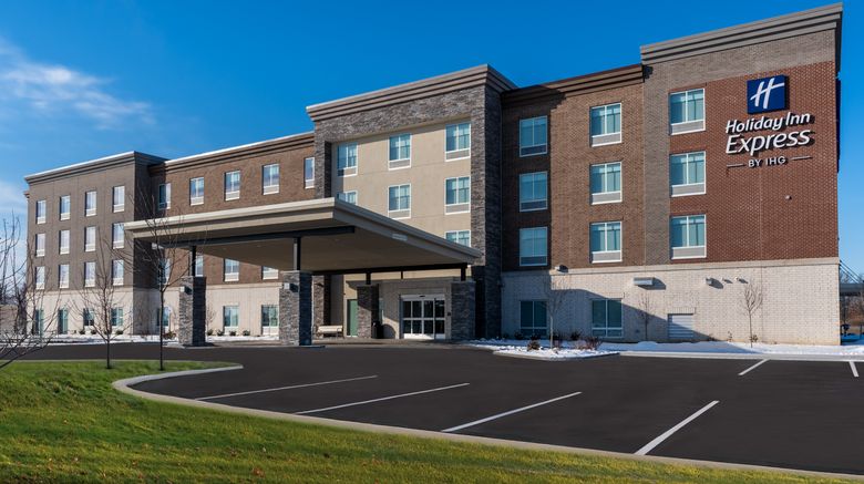 <b>Holiday Inn Exp Suites Westfield Exterior</b>. Images powered by <a href="https://www.leonardoworldwide.com/" title="Leonardo Worldwide" target="_blank">Leonardo</a>.