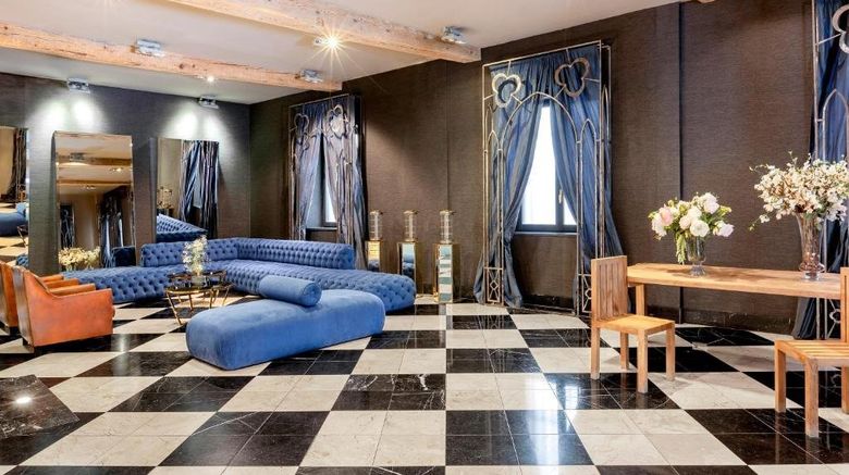 <b>Pamplona Catedral Hotel Lobby</b>. Images powered by <a href="https://www.leonardoworldwide.com/" title="Leonardo Worldwide" target="_blank">Leonardo</a>.