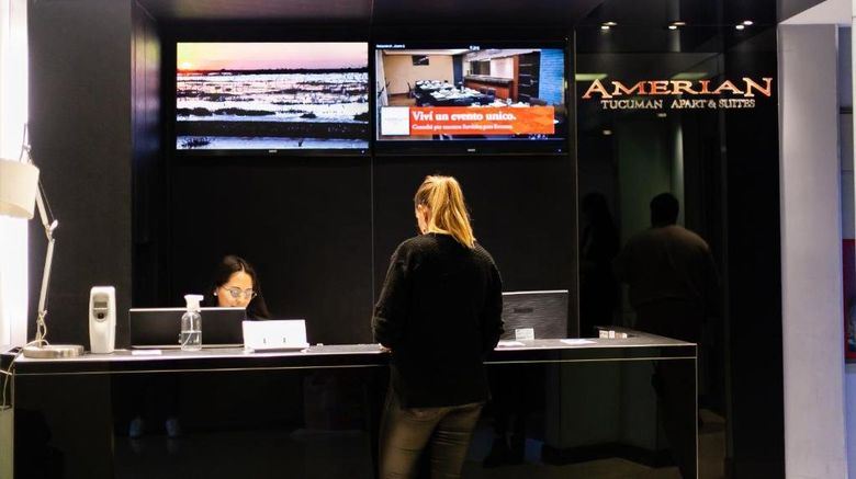 <b>Amerian Tucuman Apart Hotel & Suites Lobby</b>. Images powered by <a href="https://www.leonardoworldwide.com/" title="Leonardo Worldwide" target="_blank">Leonardo</a>.