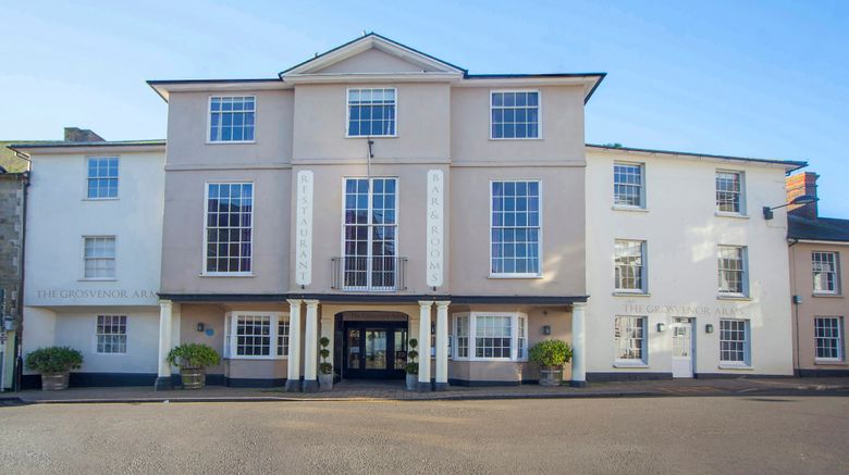 The Grosvenor Arms Exterior. Images powered by <a href="https://www.leonardoworldwide.com" target="_blank" rel="noopener">Leonardo</a>.
