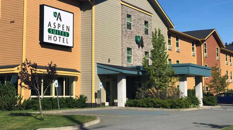 Aspen Suites Hotel Juneau Exterior. Images powered by <a href="https://www.leonardoworldwide.com" target="_blank" rel="noopener">Leonardo</a>.