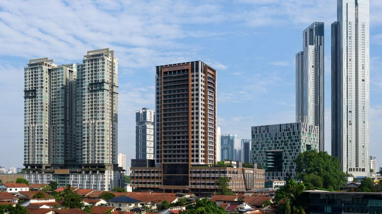 Sheraton Johor Bahru Exterior. Images powered by <a href="https://www.leonardoworldwide.com" target="_blank" rel="noopener">Leonardo</a>.