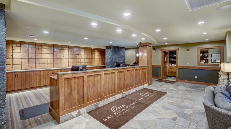 <b>One Ski Hill Place Lobby</b>. Images powered by <a href="https://www.leonardoworldwide.com/" title="Leonardo Worldwide" target="_blank">Leonardo</a>.
