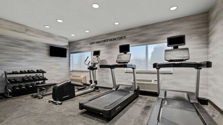 <b>Fairfield Inn by Marriott Health Club</b>. Images powered by <a href="https://www.leonardoworldwide.com/" title="Leonardo Worldwide" target="_blank">Leonardo</a>.