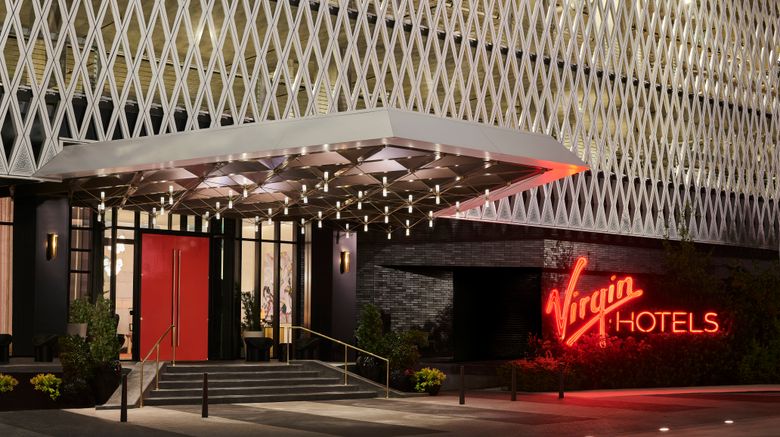 <b>Virgin Hotels Dallas Exterior</b>. Images powered by <a href="https://www.leonardoworldwide.com/" title="Leonardo Worldwide" target="_blank">Leonardo</a>.