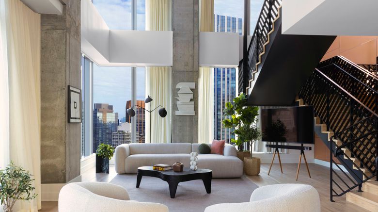<b>Virgin Hotels New York City Room</b>. Images powered by <a href="https://www.leonardoworldwide.com/" title="Leonardo Worldwide" target="_blank">Leonardo</a>.