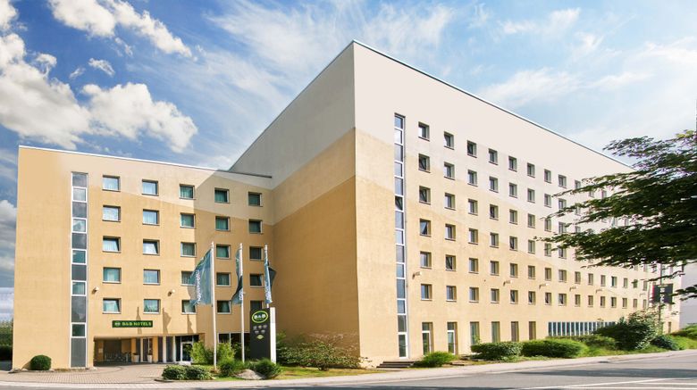 <b>B&B Hotel Frankfurt-Messe Exterior</b>. Images powered by <a href="https://www.leonardoworldwide.com/" title="Leonardo Worldwide" target="_blank">Leonardo</a>.