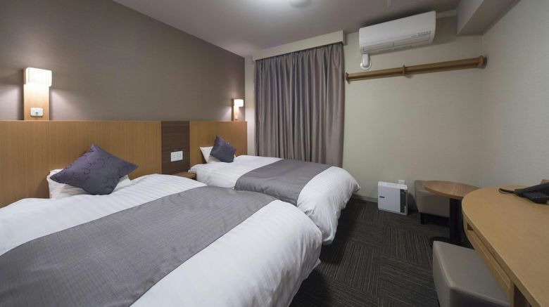 <b>Dormy Inn Toyama Hotel Room</b>. Images powered by <a href="https://www.leonardoworldwide.com/" title="Leonardo Worldwide" target="_blank">Leonardo</a>.