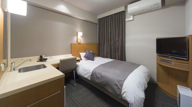 <b>Dormy Inn Toyama Hotel Room</b>. Images powered by <a href="https://www.leonardoworldwide.com/" title="Leonardo Worldwide" target="_blank">Leonardo</a>.