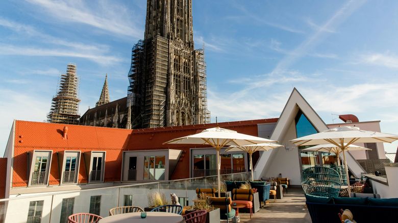 <b>Motel One Ulm Exterior</b>. Images powered by <a href="https://www.leonardoworldwide.com/" title="Leonardo Worldwide" target="_blank">Leonardo</a>.
