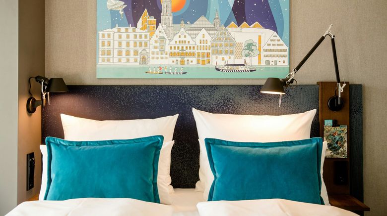 <b>Motel One Ulm Room</b>. Images powered by <a href="https://www.leonardoworldwide.com/" title="Leonardo Worldwide" target="_blank">Leonardo</a>.