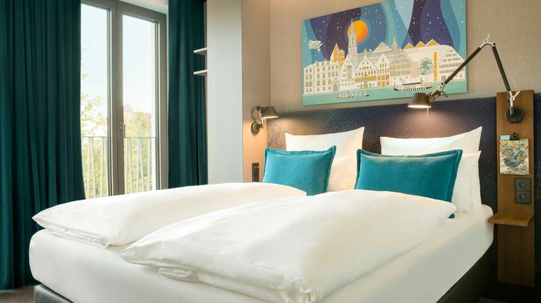 <b>Motel One Ulm Room</b>. Images powered by <a href="https://www.leonardoworldwide.com/" title="Leonardo Worldwide" target="_blank">Leonardo</a>.