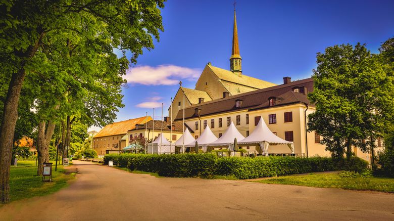Vadstena Klosterhotel Exterior. Images powered by <a href="https://www.leonardoworldwide.com" target="_blank" rel="noopener">Leonardo</a>.