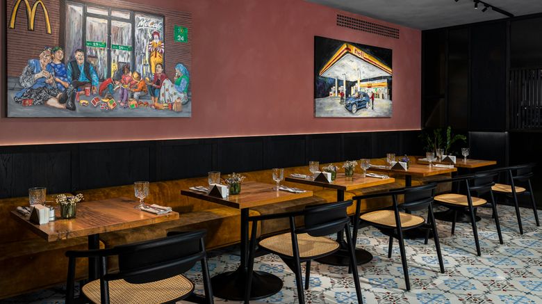 <b>The House Hotel Tbilisi Restaurant</b>. Images powered by <a href="https://www.leonardoworldwide.com/" title="Leonardo Worldwide" target="_blank">Leonardo</a>.