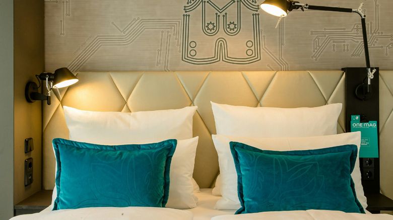 <b>Motel One Munich-Parkstadt Schwabing Room</b>. Images powered by <a href="https://www.leonardoworldwide.com/" title="Leonardo Worldwide" target="_blank">Leonardo</a>.