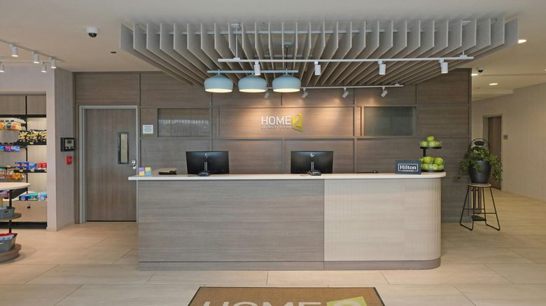 <b>Home2 Suites by Hilton Lima Lobby</b>. Images powered by <a href="https://www.leonardoworldwide.com/" title="Leonardo Worldwide" target="_blank">Leonardo</a>.