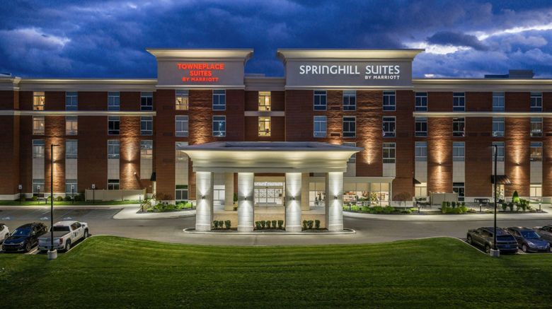 SpringHill Suites Canfield Exterior. Images powered by <a href="https://www.leonardoworldwide.com" target="_blank" rel="noopener">Leonardo</a>.