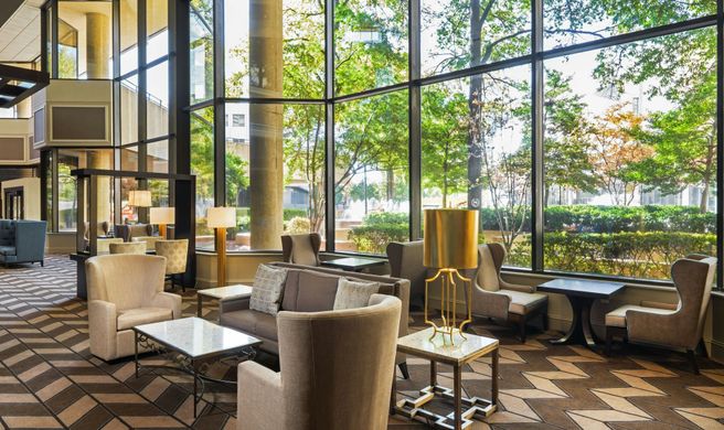 Memphis Riverline Hotel Lobby