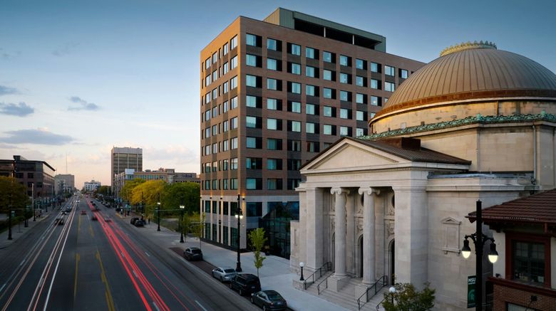 <b>AC Hotel by Marriott Detroit at Bonstell Exterior</b>. Images powered by <a href="https://www.leonardoworldwide.com/" title="Leonardo Worldwide" target="_blank">Leonardo</a>.