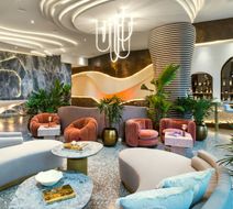Unframed Miami Beach Lobby