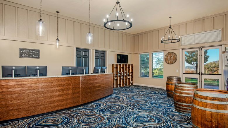 <b>WorldMark Angels Camp Resort Lobby</b>. Images powered by <a href="https://www.leonardoworldwide.com/" title="Leonardo Worldwide" target="_blank">Leonardo</a>.
